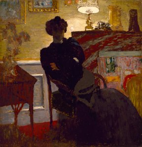 Madame Hessel a casa da Edouard Vuillard