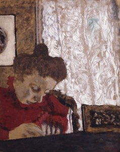 Marie Vuillard che scrive, c.1895
