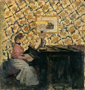 Misia al pianoforte da Edouard Vuillard