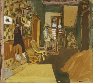 Mme Hessel nel corridoio, c.1909