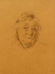 Ritratto di Madame Bénard di fronte da Edouard Vuillard