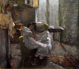 Ritratto di Madame Hessel (Lucie Hessel) da Edouard Vuillard