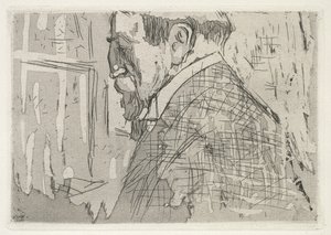 Ritratto di Theo van Rysselberghe da Edouard Vuillard