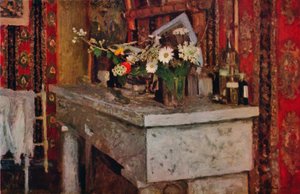 Il caminetto, 1905 da Edouard Vuillard