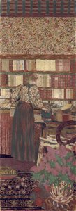 La Privacy. Decorazione per la biblioteca del Dr. Vaquez
