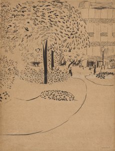 La Piazza, 1910 da Edouard Vuillard