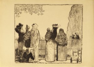 Le Tuileries, 1895 da Edouard Vuillard