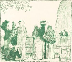 I giardini delle Tuileries da Edouard Vuillard