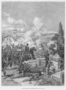 Battaglia Di Montebello da Edouardo Matania