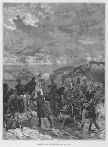 Battaglia Di Novara da Edouardo Matania