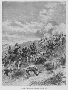Combattimento di Staffalo da Edouardo Matania