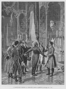 I Carbonari presso il Principe Carlo Alberto da Edouardo Matania