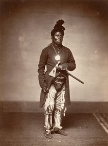 Ti ra wa hut Re sa ru Capo del cielo, ca. 1867 da Edric L. Eaton.