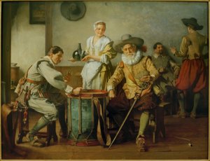 Giocatori di carte da Eduard Charlemont