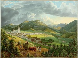 Mariazell dalla Bürgeralpe