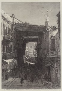 Una strada al Cairo