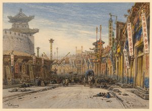 Strada a Pechino da Eduard Hildebrandt