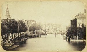 Vista sullo Zwanenburgwal ad Amsterdam