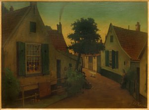 Strada a Domburg da Eduard Karsen
