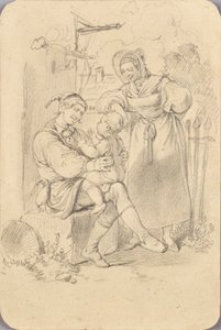La famiglia felice da Eduard Ritter