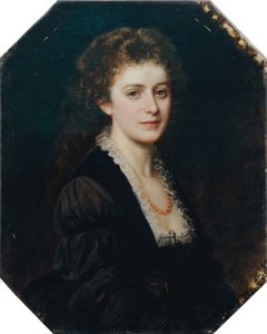 Ritratto di donna da Eduard Ritter von Engerth