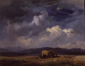 Raccolta del grano da Eduard Schleich