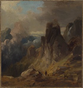 Kampenwand da Eduard Schleich der Ältere