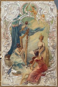 Canto (bozzetto per un affresco nel Varieté Ronacher, Vienna) da Eduard Veith
