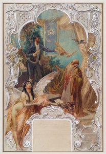 Giocoliere (bozzetto per un murale al Varieté Ronacher, Vienna) da Eduard Veith