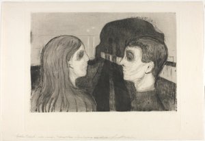 Attrazione II da Edvard Munch