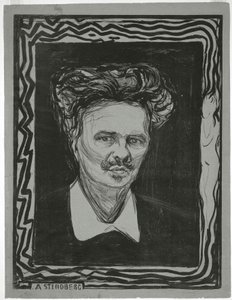 August Strindberg da Edvard Munch