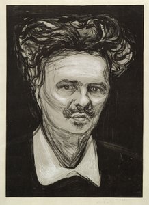 August Strindberg da Edvard Munch