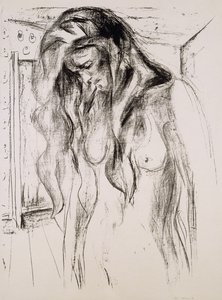 Ragazza che piange da Edvard Munch