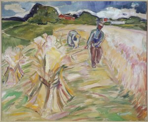 Il campo di grano da Edvard Munch
