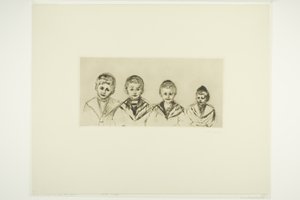 I quattro figli del dottor Linde da Edvard Munch