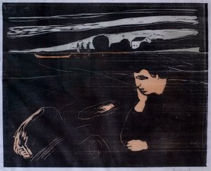 Sera (Malinconia III) da Edvard Munch