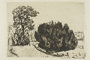 Sera nel parco da Edvard Munch