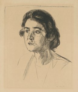 Signora Wedel II da Edvard Munch