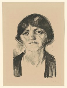 Testa di donna da Edvard Munch