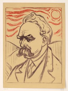 Friedrich Nietzsche da Edvard Munch