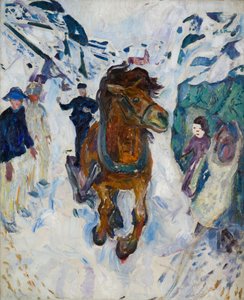 Cavallo al galoppo da Edvard Munch