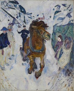 Cavallo al galoppo da Edvard Munch