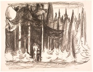 Nel bosco da Edvard Munch