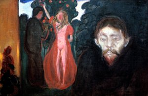 Gelosia, 1895 da Edvard Munch