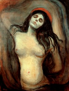 Madonna, 1894-1895 da Edvard Munch
