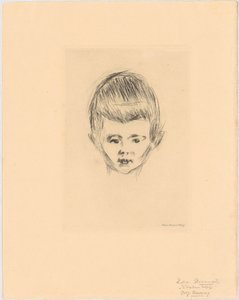 Ritratto di Andreas Schwarz da Edvard Munch