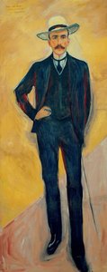 Ritratto di Harry Graf Kessler 1868-1937, 1906 da Edvard Munch