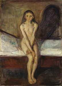 Pubertà da Edvard Munch