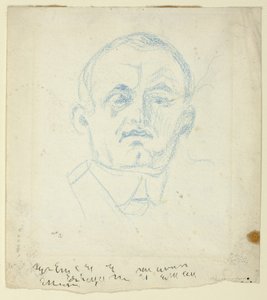 Autoritratto da Edvard Munch