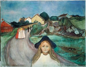 Via in Asgardstrand da Edvard Munch
